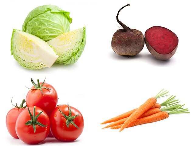 Капуста, свекла, помидоры и морковь — доступные овощи, повышающие мужскую потенцию